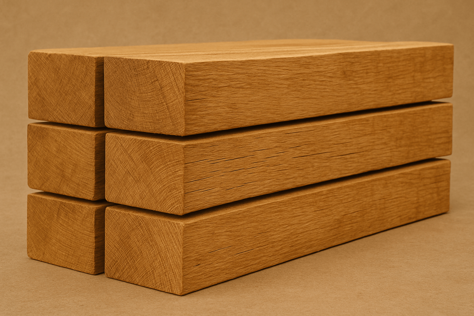 Linteau en bois massif – Chêne ou châtaignier